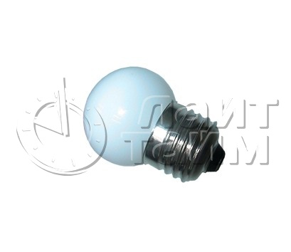 DECOR P40 LED12 230V E27 6400К 0,6W 36lm (светодидный шарик)